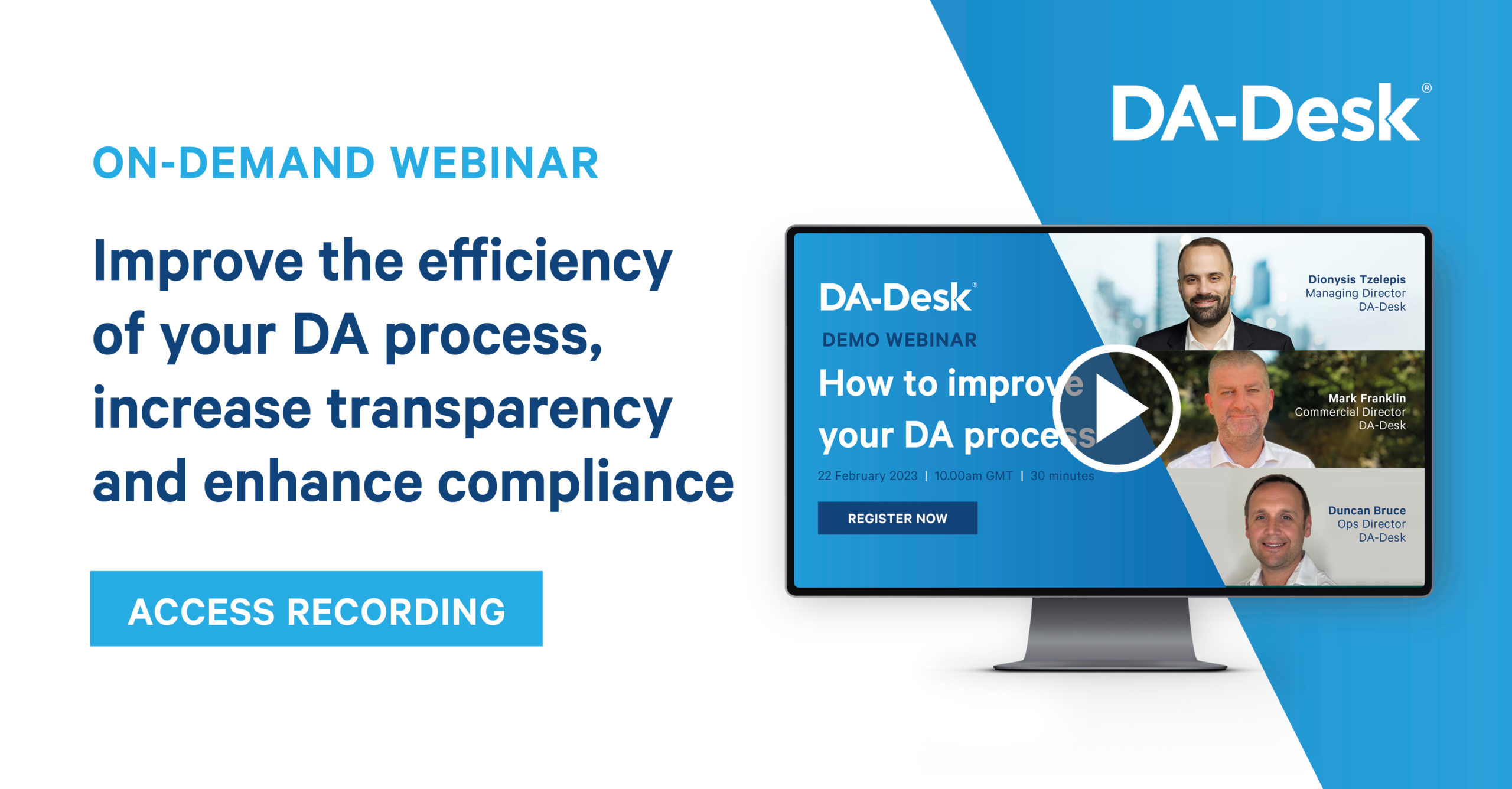 DA-Desk webinar