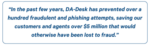 DA-Desk quote
